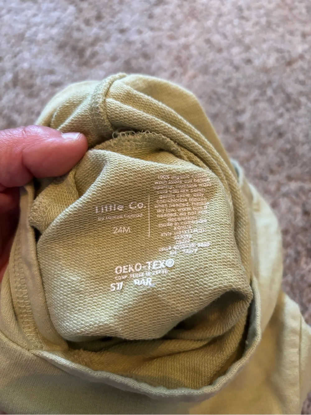 Little Co. hoodie